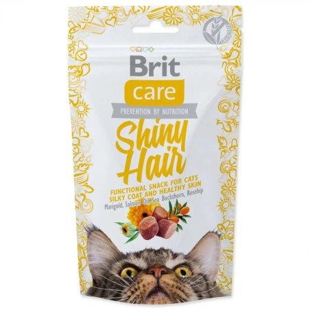 Brit przysmak kot SNACK SHINY HAIR 50g
