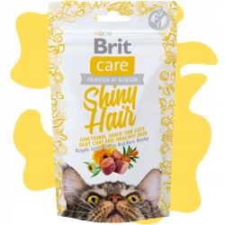 Brit przysmak kot SNACK SHINY HAIR 50g
