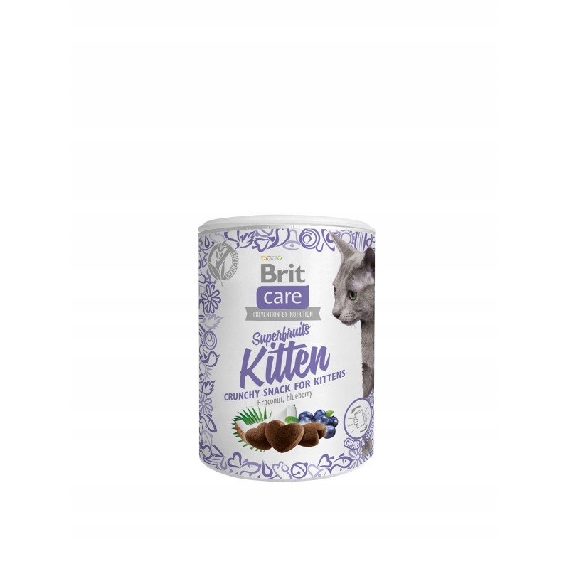 Brit Care Cat Snack Super Fruits Kitten 100g