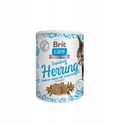 BRIT.CARE  CAT SNACK SUPERFRUITS HERRING 100g
