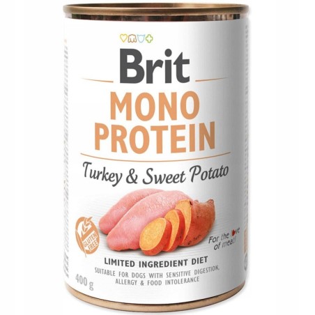BRIT MONO PROTEIN TURKEY&SWEET POTATO 400g