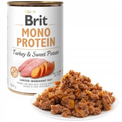 BRIT MONO PROTEIN TURKEY&SWEET POTATO 400g