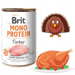 BRIT MONO PROTEIN TURKEY 400g