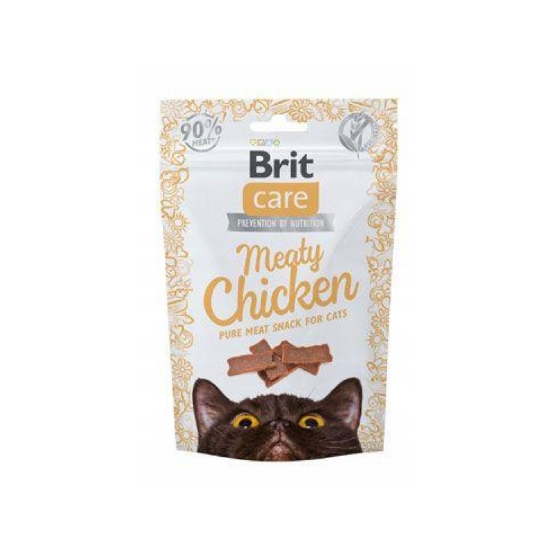 BR.CARE  CAT SNACK MEATY CHICKEN 50g