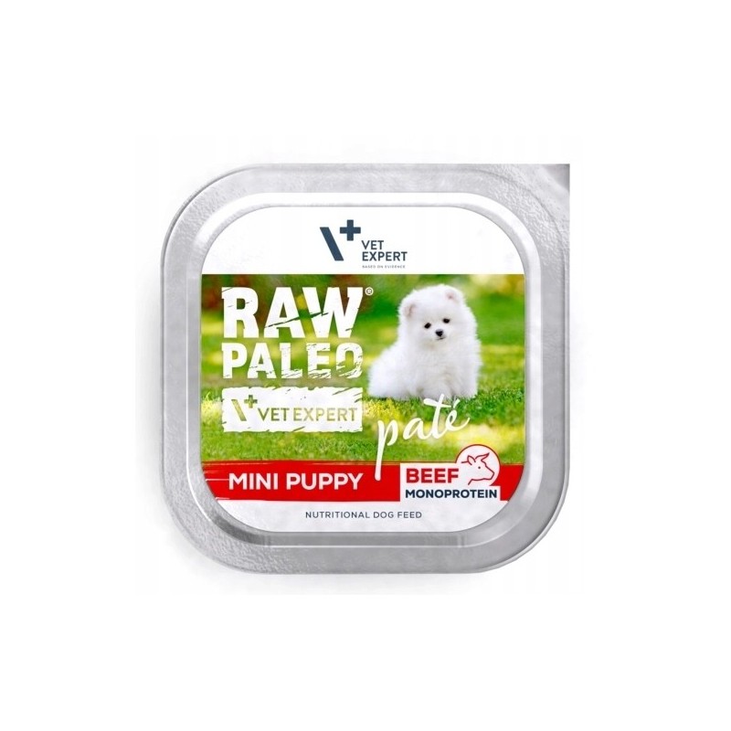 Raw Paleo BEEF Pate Mini Puppy 150g