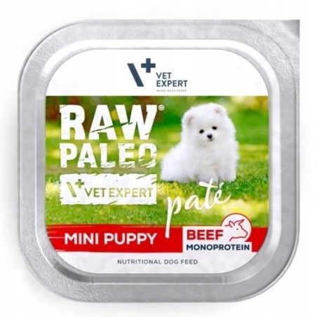 Raw Paleo BEEF Pate Mini Puppy 150g