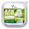 Raw Paleo DUCK Pate Mini Puppy alu tray 150g