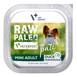 Raw Paleo DUCK Pate Mini Adult alu tray 150g