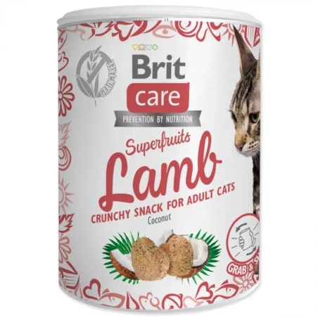 BRIT CARE  CAT SNACK SUPERFRUITS LAMB 100g