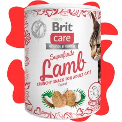 BRIT CARE  CAT SNACK SUPERFRUITS LAMB 100g