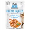 Brit Care Cat Tender Turkey & Shrimps Mokra Karma dla Kota Indyk i Krewetki w Galaretce 85 g