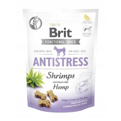 Brit Care Functional Snack Antistress Przysmak dla Psa Krewetki 150 g