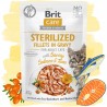 Brit Care Cat Sterilized Salmon & Tuna Mokra Karma dla Kota Sterylizowanego Łosoś i Tuńczyk w Sosie 85 g