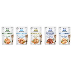 Brit Care Cat Sterilized Salmon & Tuna Mokra Karma dla Kota Sterylizowanego Łosoś i Tuńczyk w Sosie 85 g