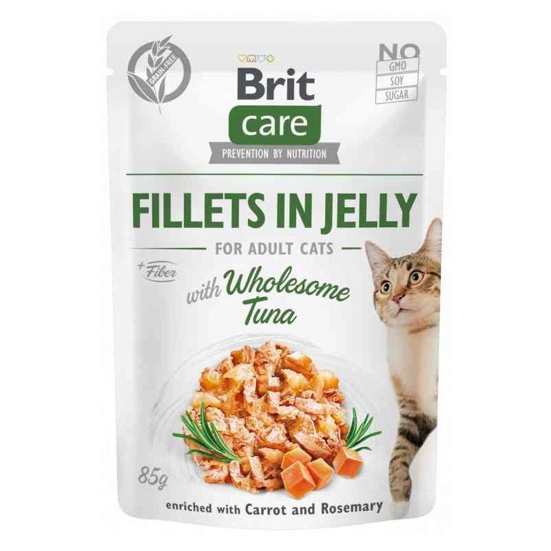 Brit Care Cat Wholesome Tuna Mokra Karma dla Kota Tuńczyk w Galaretce 85 g