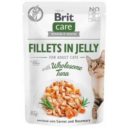Brit Care Cat Wholesome Tuna Mokra Karma dla Kota Tuńczyk w Galaretce 85 g