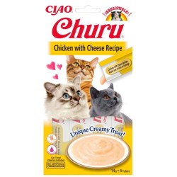 Inaba Churu Kremowy Przysmak dla Kota Kurczak z Serem 4 x 14 g
