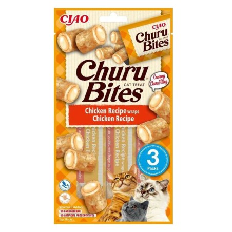 Inaba Churu Bites Przysmak dla Kota Kurczak 3 x 10 g