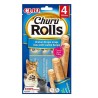 Inaba Churu Rolls Przysmak dla Kota Kurczak, Tuńczyk i Przegrzebki 4 x 10 g