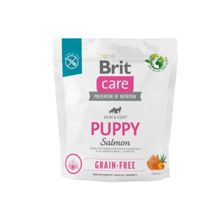 Brit Care Grain-Free Puppy Sucha Karma dla Szczeniąt Łosoś i Ziemniaki 1 kg