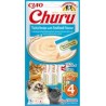 Inaba Churu Kremowy Przysmak dla Kota Tuńczyk z Owocami Morza 4 x 14 g