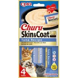 Inaba Churu Skin & Coat Przysmak dla Kota Tuńczyk 4 x 14 g