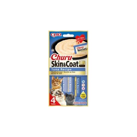 Inaba Churu Skin & Coat Przysmak dla Kota Tuńczyk 4 x 14 g