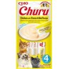 Inaba Churu Kremowy Przysmak dla Kota Kurczak z Serem i Wołowiną 4 x 14 g