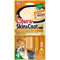 Inaba Churu Skin & Coat Przysmak dla Kota Kurczak 4 x 14 g