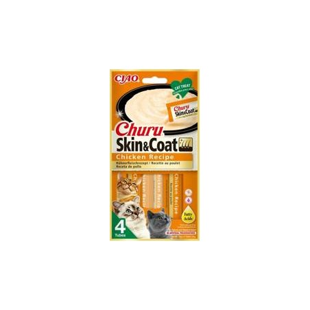 Inaba Churu Skin & Coat Przysmak dla Kota Kurczak 4 x 14 g