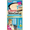 Inaba Churu Skin & Coat Przysmak dla Kota Tuńczyk z Przegrzebkami 4 x 14 g