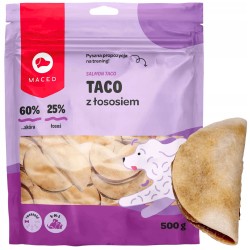 Maced Taco Przysmak dla Psa z Łososiem 500 g