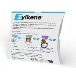 Vetoquinol Zylkene 450 mg Preparat Wspierający Spokój Psa 15–60 kg 10 Kapsułek