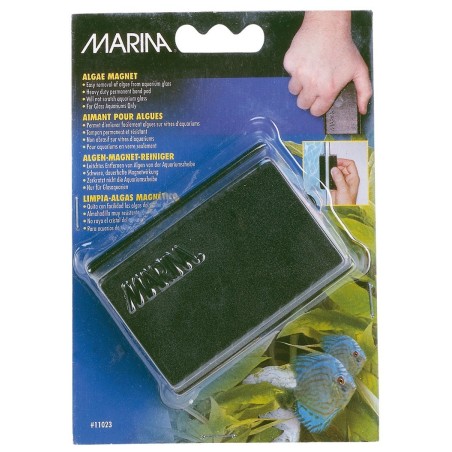 Czyścik magnetyczny do akwarium L, 8x6 cm