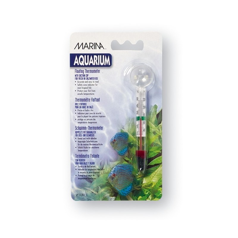 Termometr Marina szklany z przyssawką