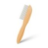 Grzebień dla zwierząt, z bambusową rączką, 6,5 x 21,5 cm
