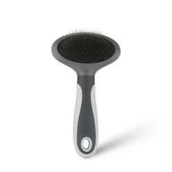 Szczotka dla zwierząt, szary, 10,8 x 18 cm