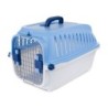 Transporter dla psa 55x35x32,5 szaro/niebieski