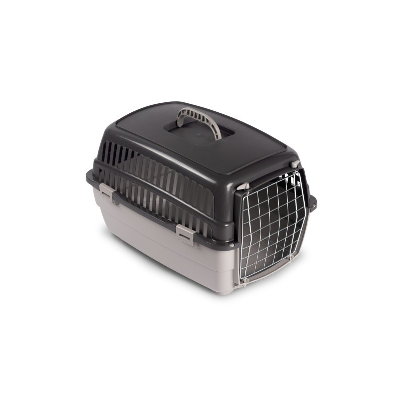 Transporter dla psów i kotów WEEKEND M, grafitowy, 54x35x34cm