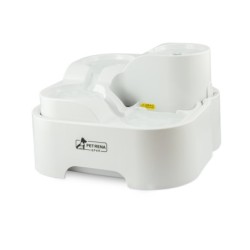 Fontanna dla zwierząt, cztery poziomy, bez adaptera, 2l