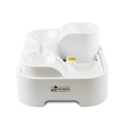 Fontanna dla zwierząt, cztery poziomy, bez adaptera, 2l