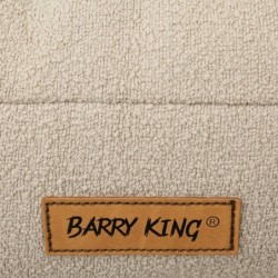 Legowisko dla psa, owalne, beżowe, 86*63*12cm, z zamkiem