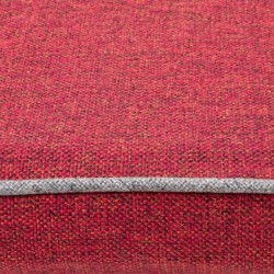 Legowisko dla psa, czerwone, 66*53*15cm, z zamkiem