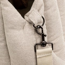 Torba transportowa dla psa/kota, szaro-beżowa, 50*30*35cm