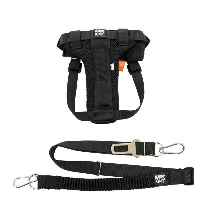 Szelki samochodowe dla psa, rozmiar S, 19x15x7 cm, materiał poliester