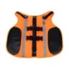 Kamizelka ratunkowa dla psa, XXL, 76-117 cm, 55-83 cm, 51 cm, pomarańczowa, materiał Oxford