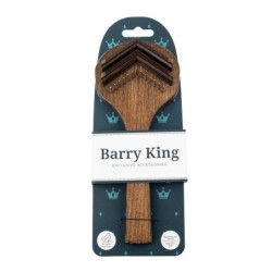 Ekskluzywne zgrzebło, dla zwierząt, drewno bukowe, stal, materiał ABS, wym.8,6 x19,9cm