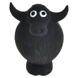 Zabawka dla psa, bawół, winyl ,  z dźwiękiem, 11cm