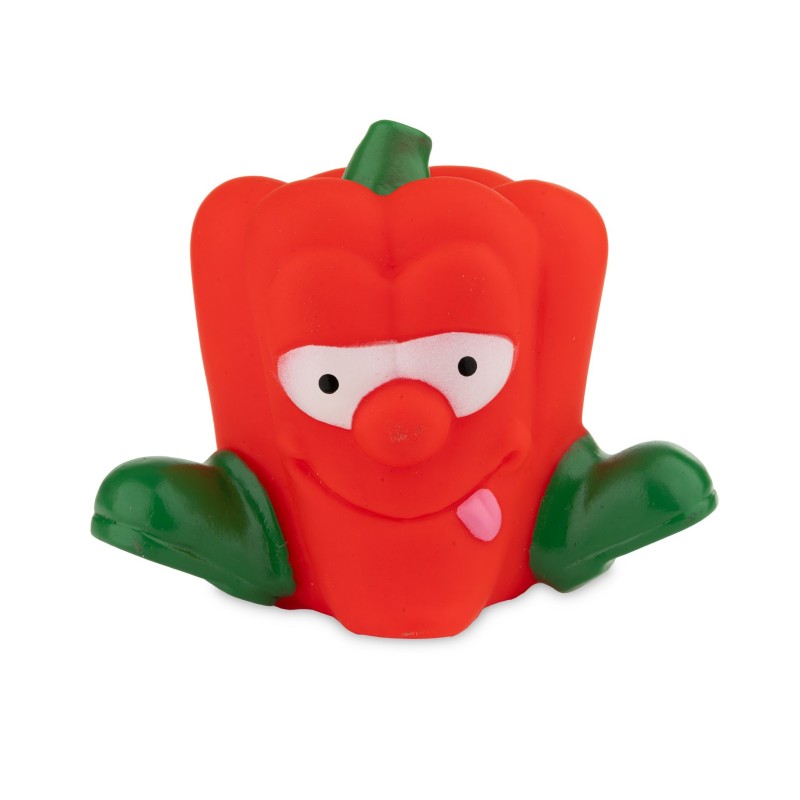 Zabawka, dla psa, papryka, winylowa, 11 cm