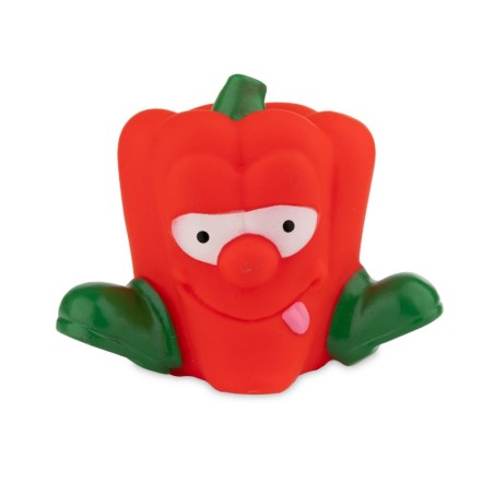 Zabawka, dla psa, papryka, winylowa, 11 cm